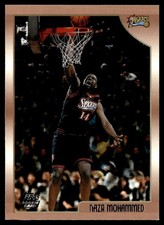 1998-99 Topps Nazr Mohammed Rookie Philadelphia 76ers #144