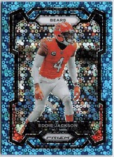 2023 Panini Prizm #52 Eddie Jackson No Huddle Blue #/95
