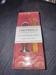 Tokyo Milk Sealing Wax And Stamp