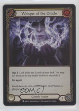 2020 Flesh and Blood - Arcane Rising Foil Whisper of the Oracle #ARC216