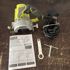 Ryobi TC401 4” Wet/Dry Masonry Saw Corded Tool Only - No Hose/Blade - TESTED -38