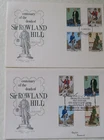 2 x 1979 STUART FDCS - SIR ROWLAND HILL - KIDDERMINSTER WORCS & SOUTHAMPTON