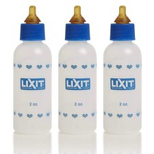 3 Pack 2oz Nursing Bottle for Kittens Small Puppies and Small Animals Pet