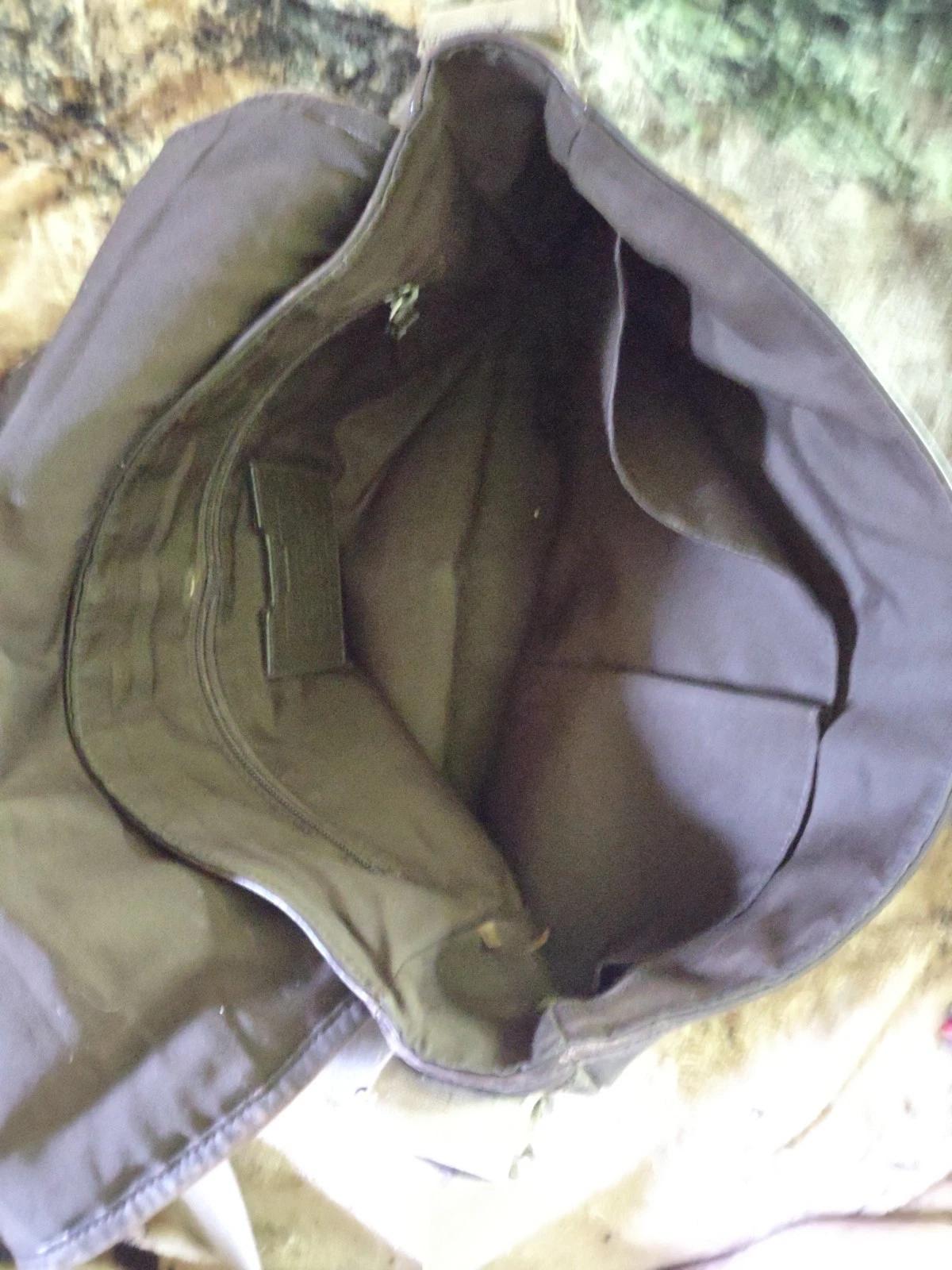 Borsa messenger Coach Camden originale vintage in pelle marrone ciottolato