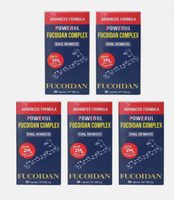 Okinawa Fucoidan Extract Capsules Kanehide Bio Set of 5