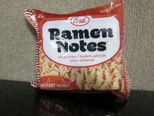 Genuine Fred FUNNY Ramen Notes Ramen Noddle Sticky Note Pad, 155 Sheets NEW!
