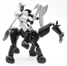 Stikfas Omega Male Armored Knight With Stallion 2030 (Please Read)