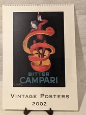 2002 Bitter Campari Graphic Art Calendar