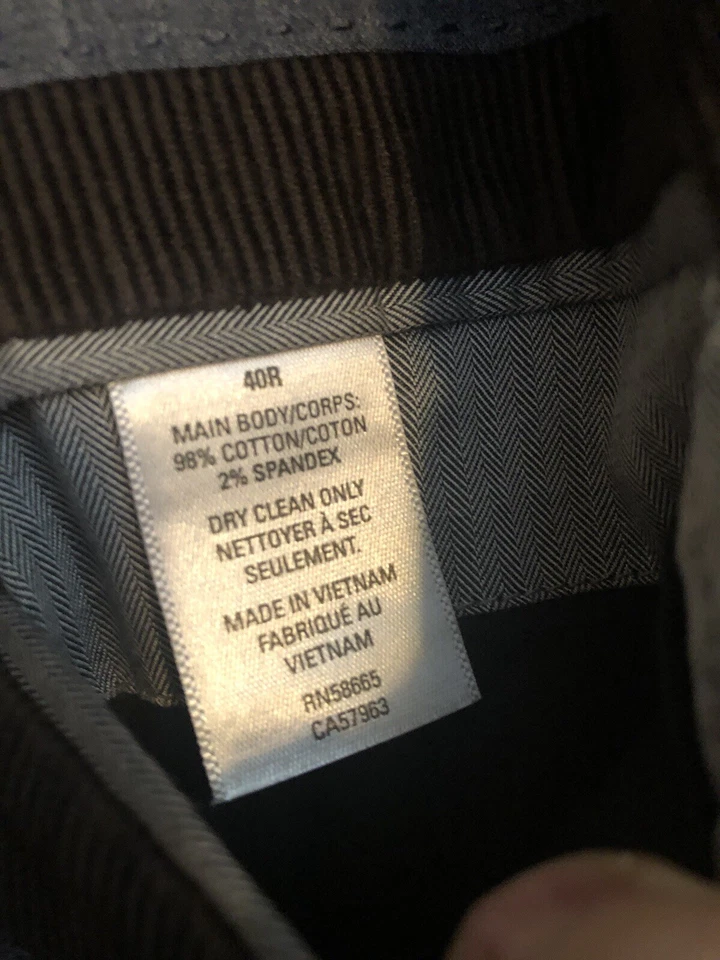 Chaqueta blazer de pana Nordstrom 40R para hombre Foto 4 de 4