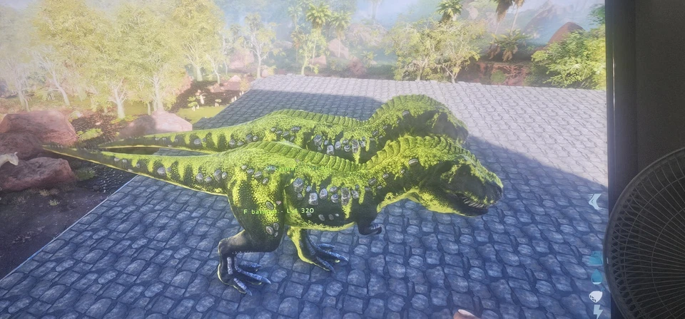 ark ascended pve 22khp 749melee Batman Color Rex Breeding Pair - Image 2 of 4