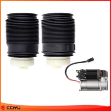 3PCS Air Suspension Air Spring Compressor Bags Kit For Mercedes W212 E250 E200