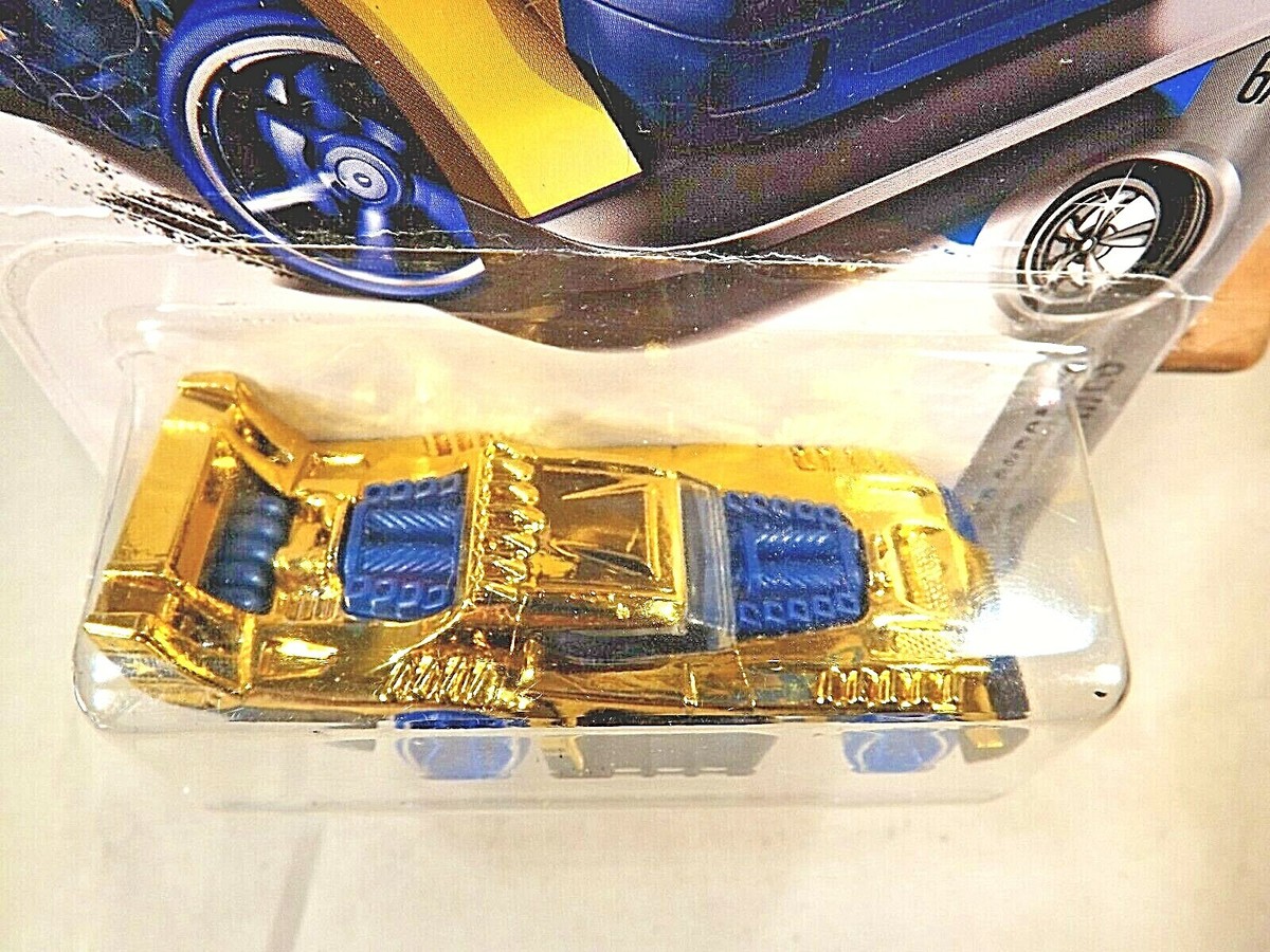 2016 Hot Wheels #41 Super Chromes 6/10 TWO TIMER Gold Variation w
