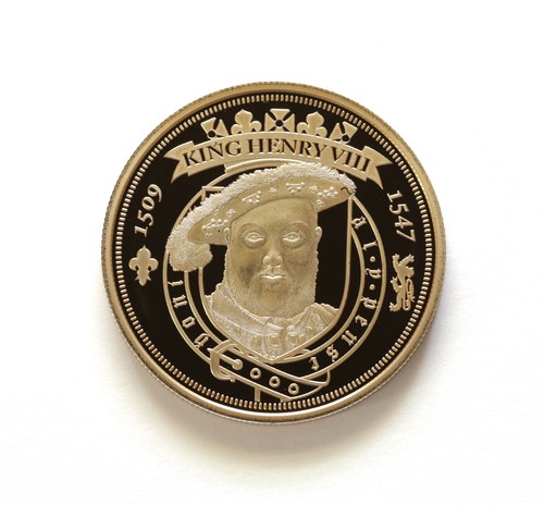 1509-1547 King Henry VIII Commemorative Proof Coin Bradford Exchange