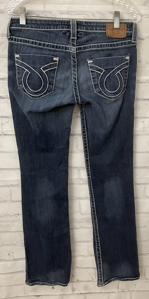 Jeans Big Star Liv Talla 29L Punto Grueso Elastizados Azul Occidental Foto 2 de 4