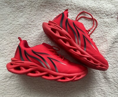 Herren Schuhe Gr. 46 rot und fast NEU  nur einmal getragen  