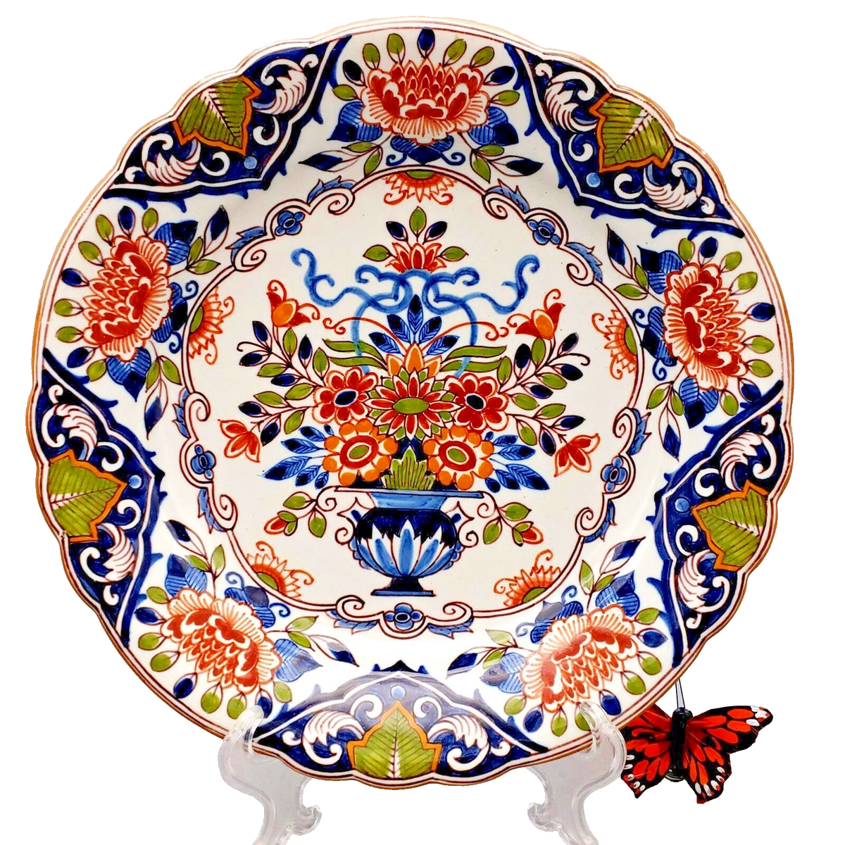  Tichelaar Makkum花器 Tichelaar Makkum Bowl Floral Delft 11