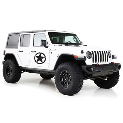 2 Calcomanías Onduladas Compatibles Con Jeep Wrangler JL JT JK TJ YJ CJ Par De Calcomanias Izquierda Y Derecha