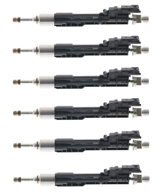 #ad Bosch Set of 6 High Pressure Injectors GDI For BMW F06 F12 F13 F15 F16 F25 F26 $494.95