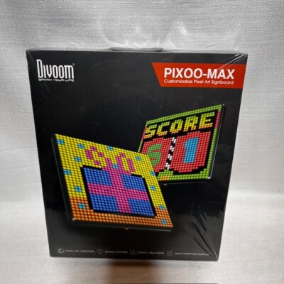 Divoom Pixoo-Max Customizable Pixel Art Signboard 32x32 LED Sealed NEW