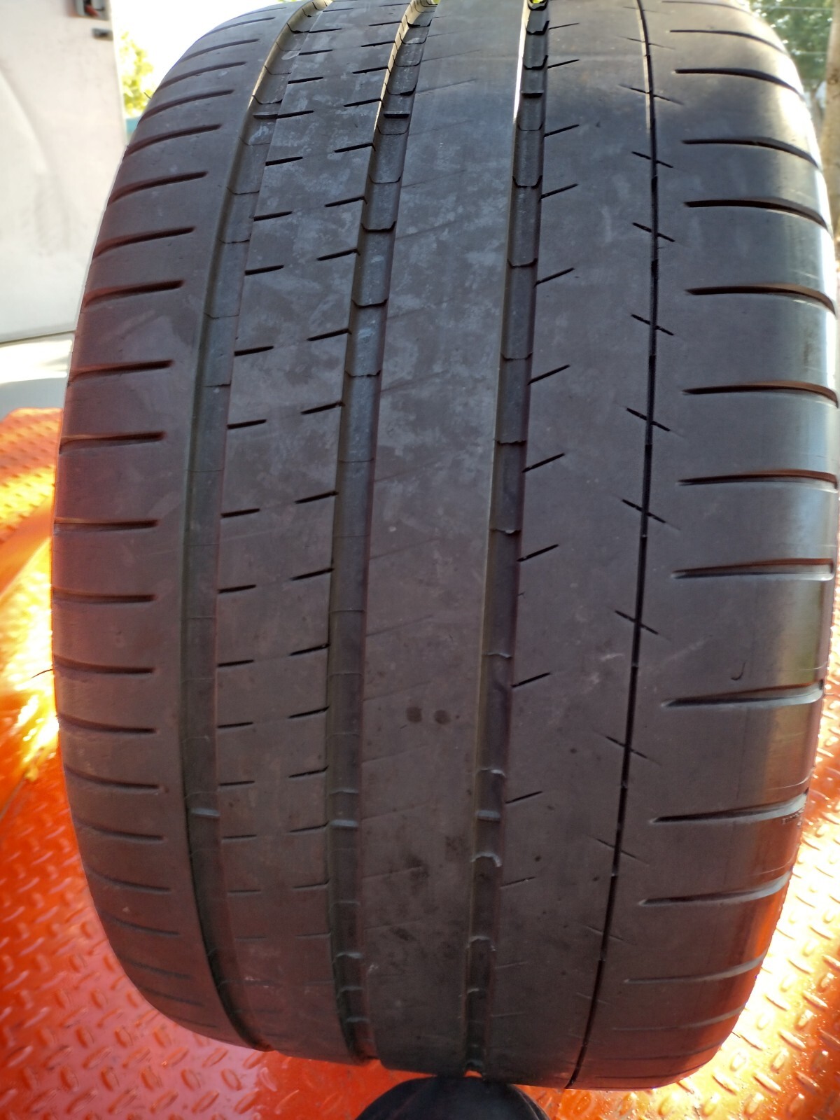 Complete Set of 2013 OEM Ferrari F12 Berlinetta Rims + Michelin Pilot SS Tires