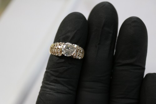 14k gold diamond ring - Picture 7 of 10