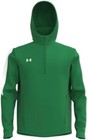 NEW Under Armour UA Men’s Armour Fleece 1/4 Zip Hoodie KELLY GREEN - XL -1376889