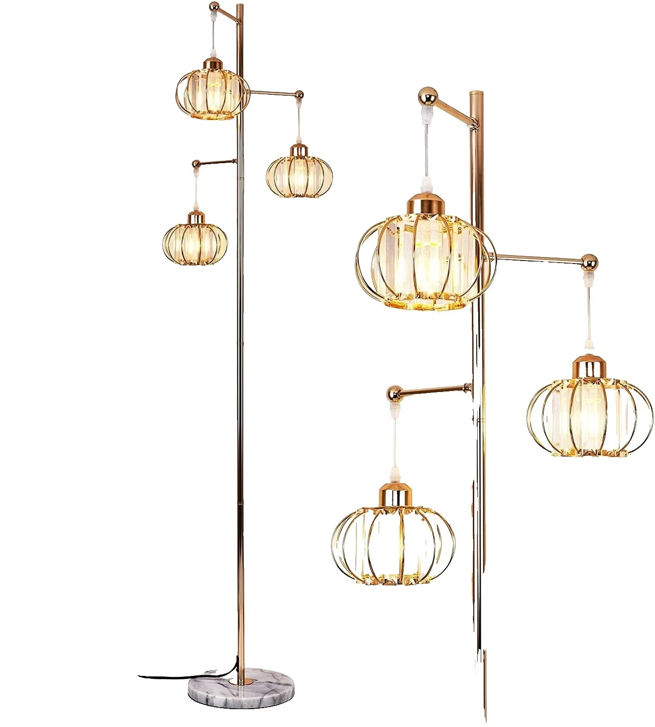 Crystal Tree Modern Lamps