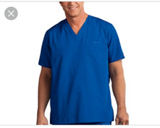  Small Cherokee Unisex Medical Scrub Top 4780 Royal