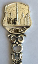 Vintage Souvenir Spoon Collectible Innsbruck Austria