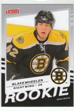 2008-09 Upper Deck Victory Blake Wheeler #347 Rookie RC