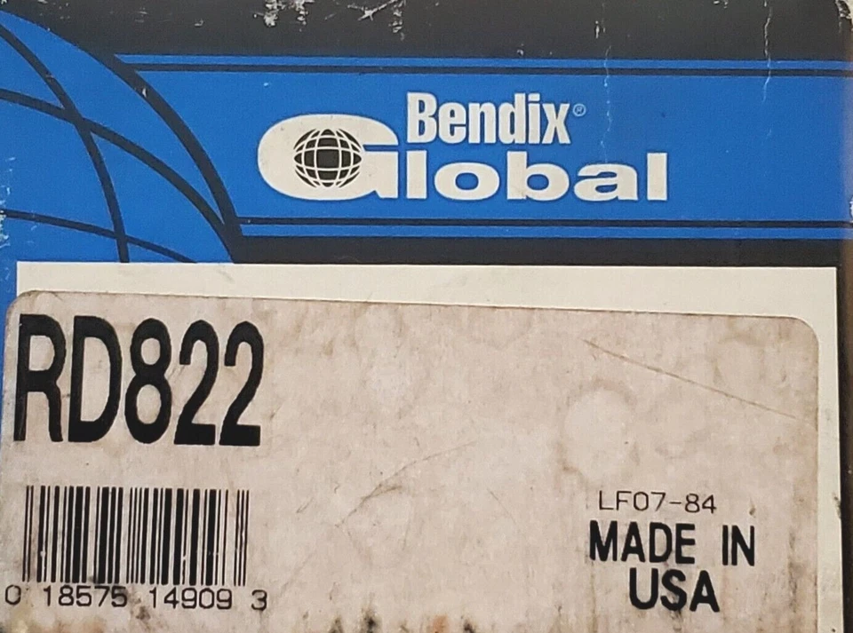 Pastillas de freno delanteras semi metálicas Bendix #RD822 para Scion y Toyota 2000-2013 Foto 4 de 4
