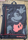 Disney World Parks Exclusive Drawstring Timeless Blk Mickey Backpack Lightweight — photo 1