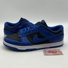 Size 14 - Nike Dunk Low Hyper Cobalt Black White Blue Leather (DD1391-001)