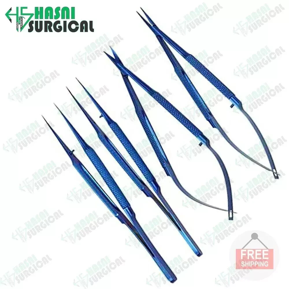 Titanium Alloy Ophthalmic Cataract Surgical Kit Set – 4-Piece's