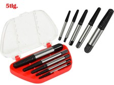 5tlg.Schrauben Ausdreher Ausbohrer Linksausdreher Schraubenlöser Set