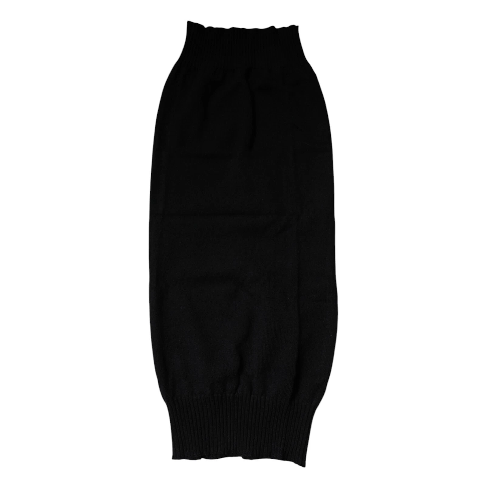 DOLCE & GABBANA Scarf Black Cashmere Knitted Neck Warmer Foulard 60cm RRP 340usd
Opens in a new wind