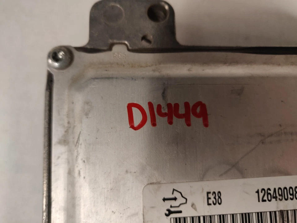 CHEVROLET CAMARO SS V8 6.2L ENGINE COMPUTER CONTROL MODULE EFI MT D1449 - Image 2 of 4