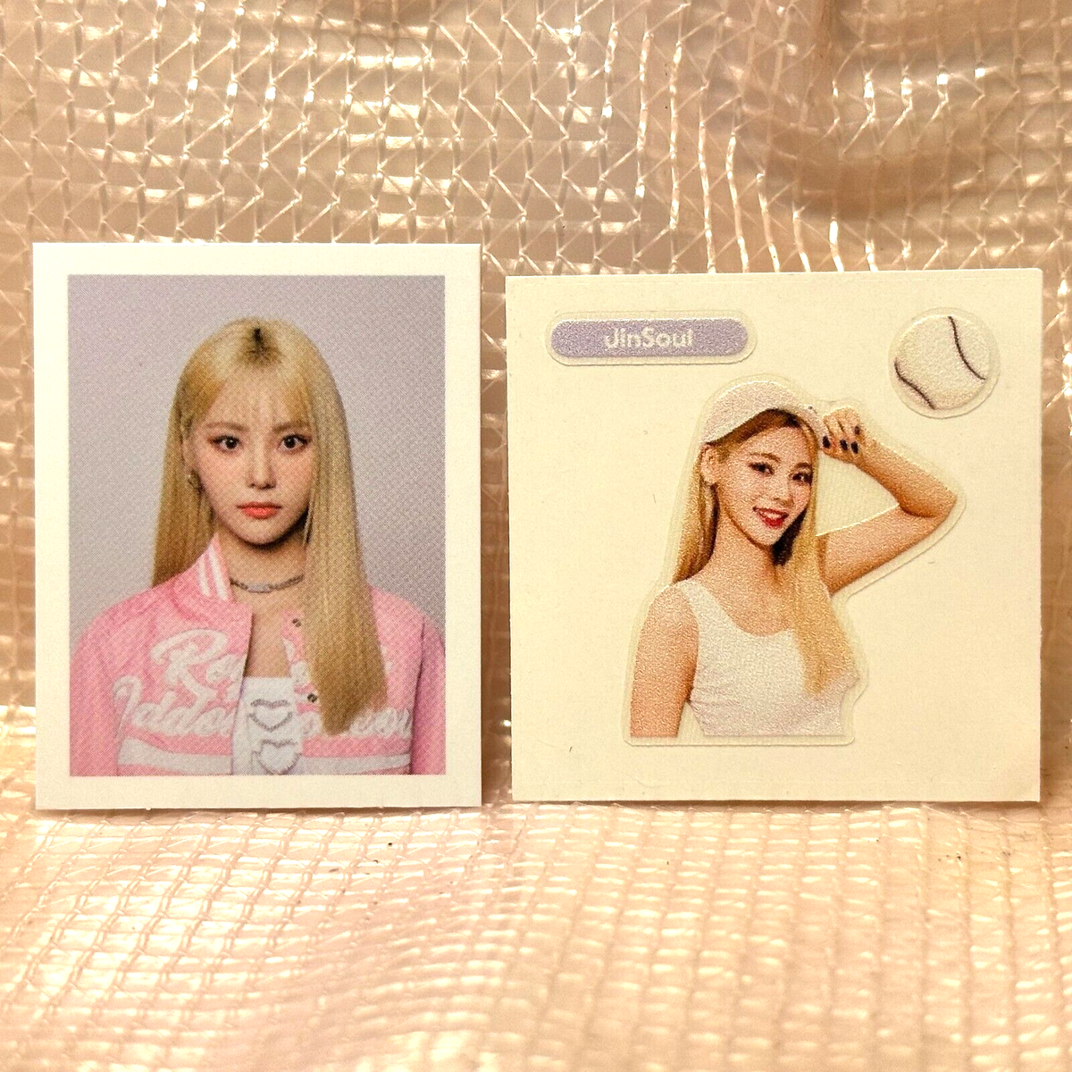 Jinsoul Official ID Card & Seal Sticker Set Loona 2023 Season's