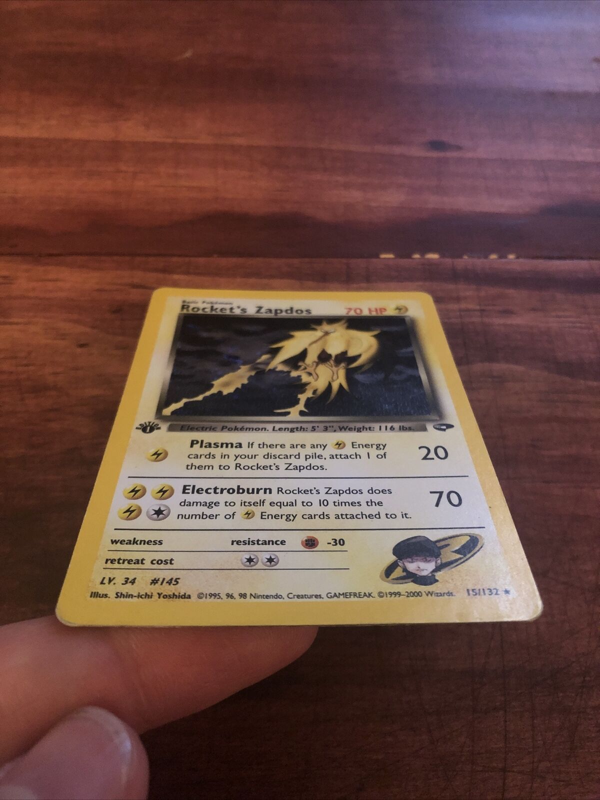 Zapdos da Equipe Rocket / Rocket's Zapdos (007/25) [15/132