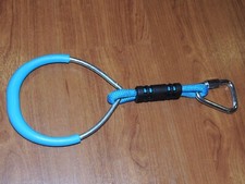 Genuine Abs  Steel Gym Rings BLUE - Ripline 36ft Portable Jungle Gym RIP.943