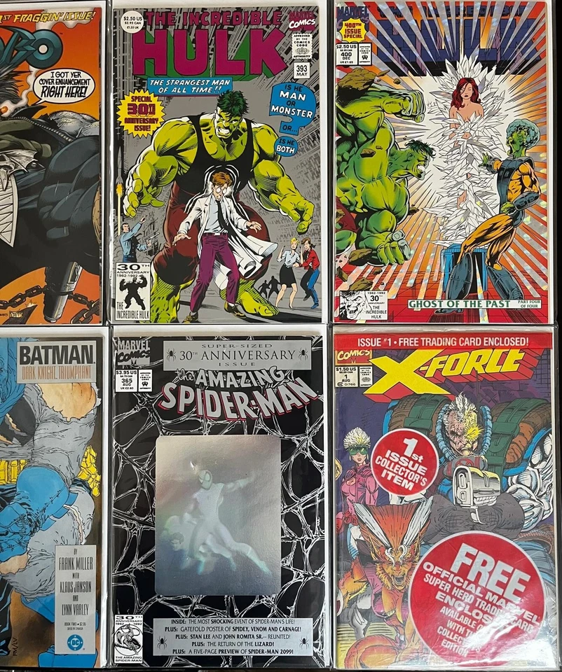 КЛЮЧЕВОЙ ЛОТ (25) комиксов Marvel и DC с возвращением Темного рыцаря No1, Человек-паук + - Изображение 4 из 4