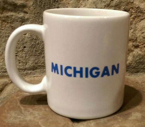 Tazza caffè GM Michigan anni 80 General Motors marketing mondiale pianificazione prodotti - Foto 3 di 5