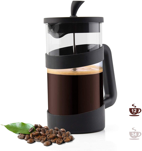 Mini French Press Coffee Maker 12 Oz 