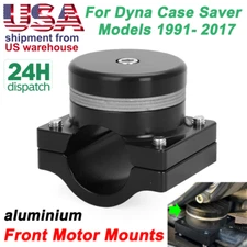 For Dyna Case Saver Models 1991- 2017 Front Motor Mounts Aluminium Bracket US