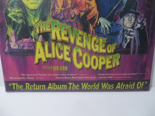 NEW "The Revenge of Alice Cooper" Limited Colored Vinyl - SEALED - Foto 2 di 6