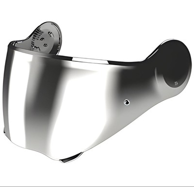 Caberg silbernes kratzfestes Visier mit Pins homologiert für Droid/Duke Evo Helm
