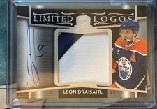2024-25 Upper Deck the Cup - Limited Logos Patches Leon Draisaitl #LL-LD /50