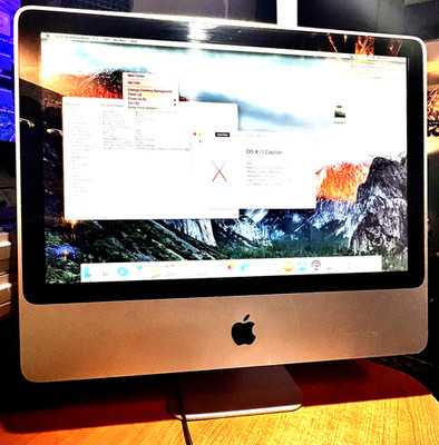 Apple iMac A1224 20 Zoll 2,66 Core 2 Duo 320GB HDD 8GB RAM DVD WiFi Modell 2009