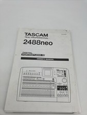 Tascam 2488neo Owners Manual Guide. Loose Pag...
