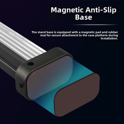 ARGB GPU Support Gaming Setup Soft Rubber Pad Anti-Sag Support For ATX PC Cases